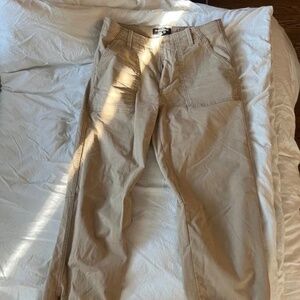 tan banana republic chino pants